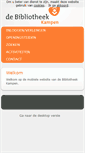 Mobile Screenshot of bibliotheekkampen.nl