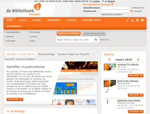 Tablet Screenshot of bibliotheekkampen.nl
